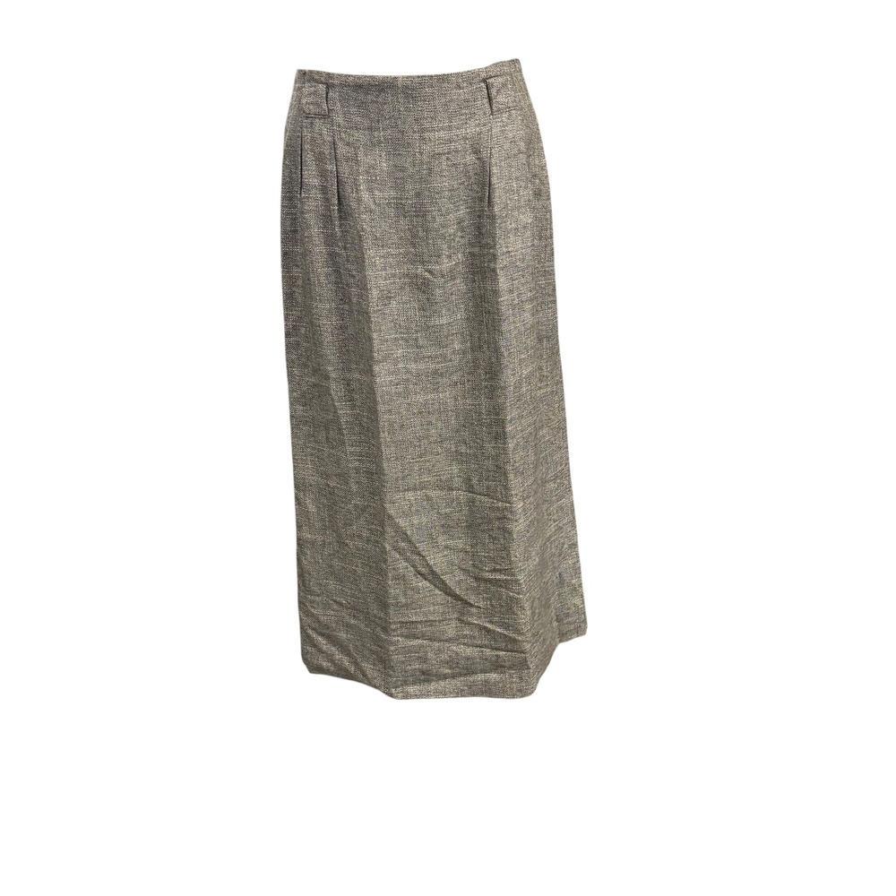 David N. Tweed Maxi Skirt‎ Womens Size 6 Gray Career Wear Formal